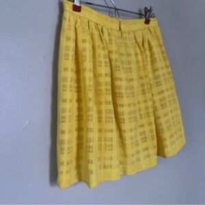 Tildon Aline Mini Skirt Yellow Small Medium 6